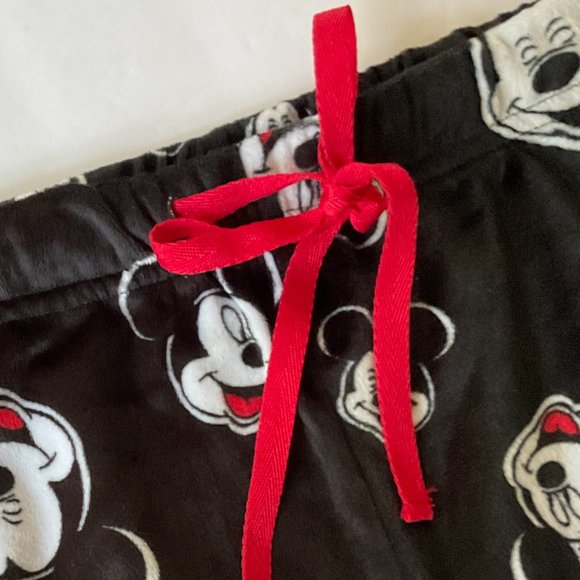 DISNEY "Mickey Mouse" Women's Pajama Bottoms EUC Size L - Picture 5 of 6
